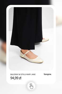 Baleriny w stylu Mary Jane