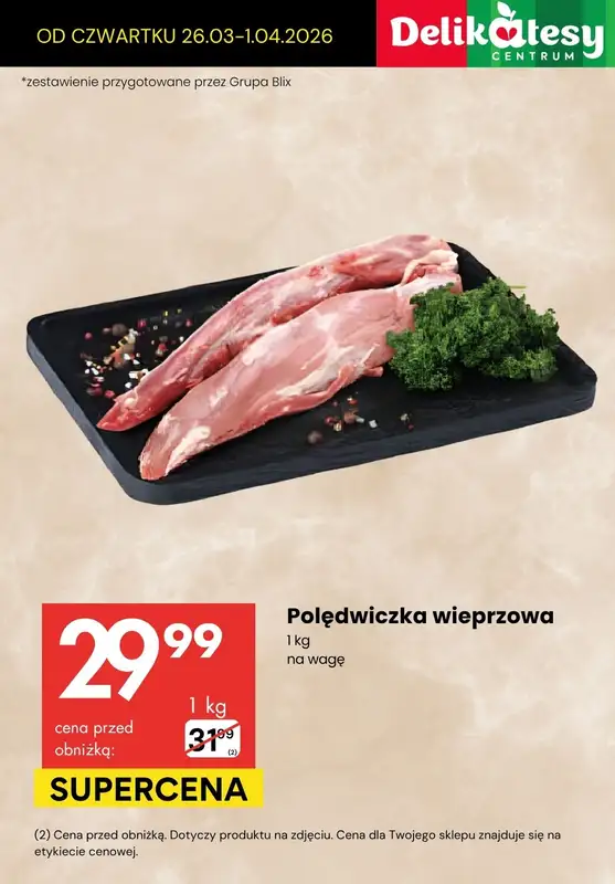 Delikatesy Centrum - gazetka promocyjna Produkty na OBIAD - sprawdź promocje! od czwartku 26.03 do środy 01.04 - strona 7