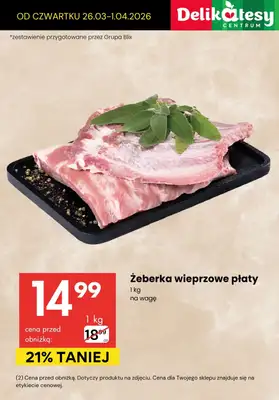 Delikatesy Centrum - gazetka promocyjna Produkty na OBIAD - sprawdź promocje! od czwartku 26.03 do środy 01.04 - strona 5