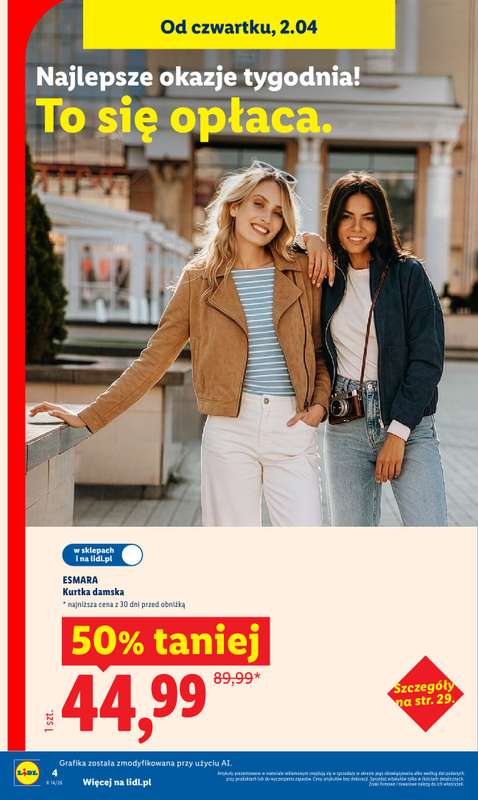 Lidl - gazetka promocyjna Katalog od poniedziałku 30.03 do soboty 04.04 - strona 4
