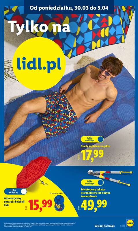 Lidl - gazetka promocyjna Katalog od poniedziałku 30.03 do soboty 04.04 - strona 51