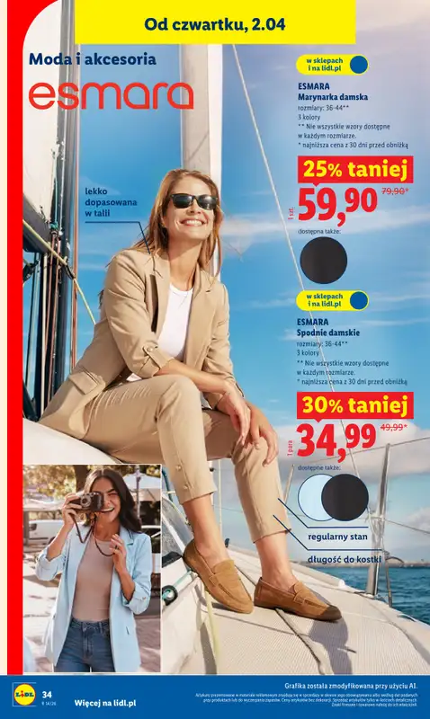 Lidl - gazetka promocyjna Katalog od poniedziałku 30.03 do soboty 04.04 - strona 38