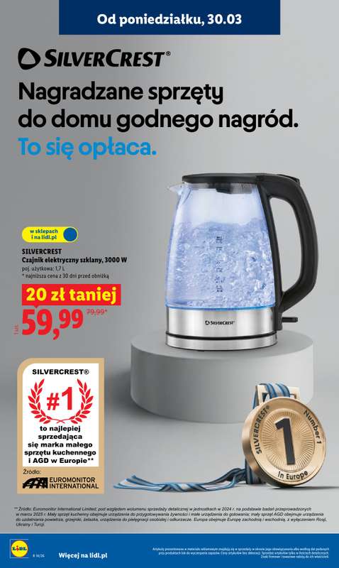 Lidl - gazetka promocyjna Katalog od poniedziałku 30.03 do soboty 04.04 - strona 12