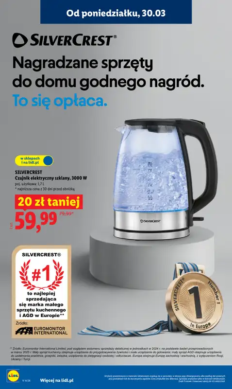 Lidl - gazetka promocyjna Katalog od poniedziałku 30.03 do soboty 04.04 - strona 12