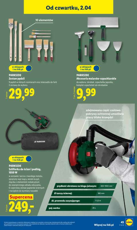 Lidl - gazetka promocyjna Katalog od poniedziałku 30.03 do soboty 04.04 - strona 55