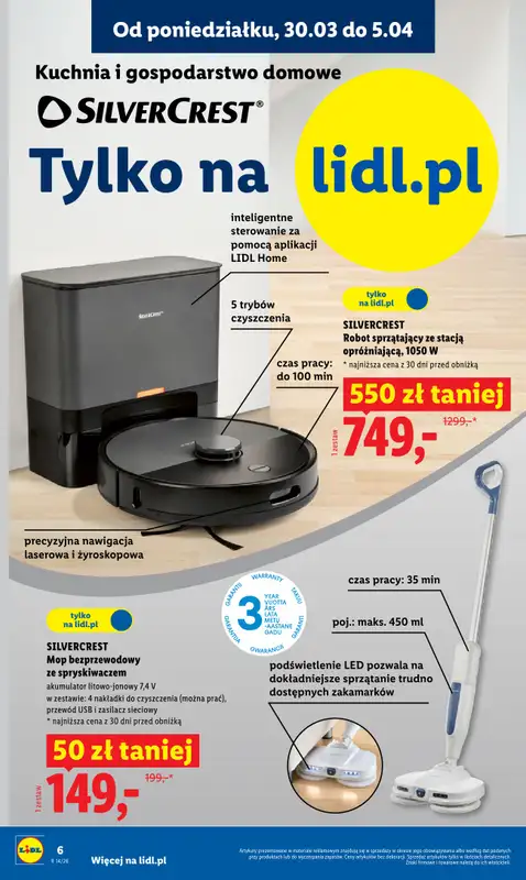 Lidl - gazetka promocyjna Katalog od poniedziałku 30.03 do soboty 04.04 - strona 6