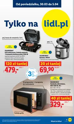 Lidl - gazetka promocyjna Katalog od poniedziałku 30.03 do soboty 04.04 - strona 7