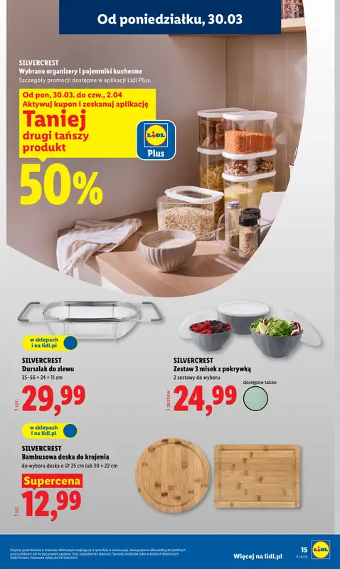 Lidl - gazetka promocyjna Katalog od poniedziałku 30.03 do soboty 04.04 - strona 17
