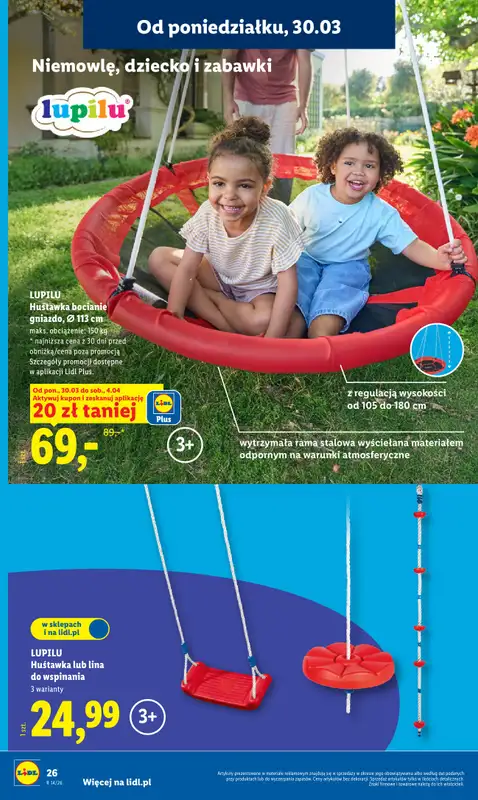 Lidl - gazetka promocyjna Katalog od poniedziałku 30.03 do soboty 04.04 - strona 28