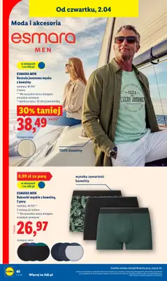 Lidl - gazetka promocyjna Katalog od poniedziałku 30.03 do soboty 04.04 - strona 44