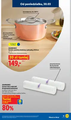 Lidl - gazetka promocyjna Katalog od poniedziałku 30.03 do soboty 04.04 - strona 15