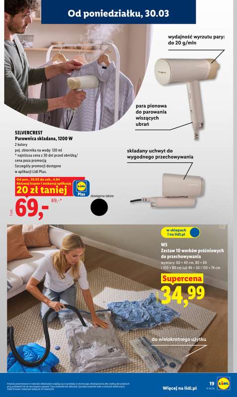 Lidl - gazetka promocyjna Katalog od poniedziałku 30.03 do soboty 04.04 - strona 21
