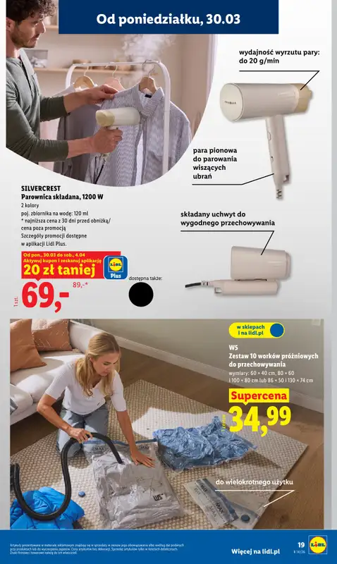 Lidl - gazetka promocyjna Katalog od poniedziałku 30.03 do soboty 04.04 - strona 21