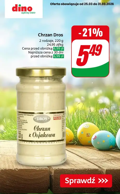 Dino - gazetka promocyjna Nawet do -47% wielkanocne PROMOCJE! od czwartku 26.03 do wtorku 31.03 - strona 6