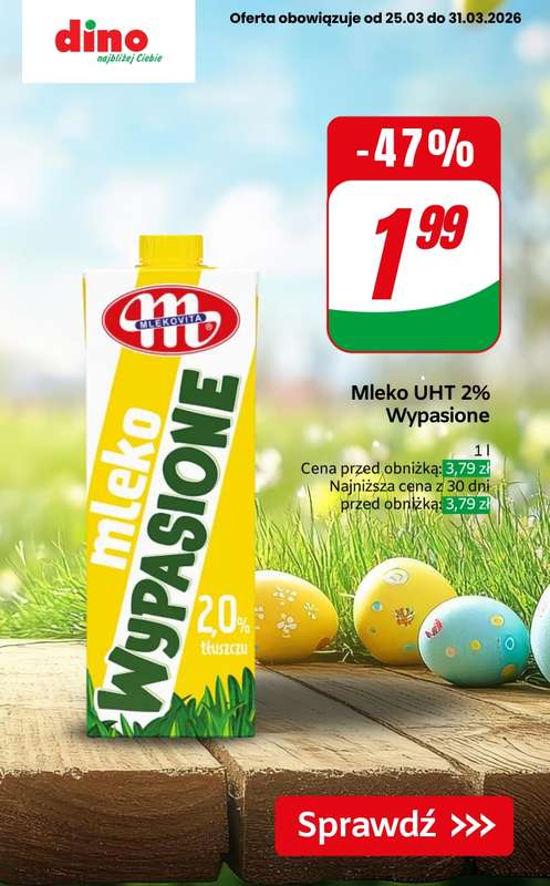 Dino - gazetka promocyjna Nawet do -47% wielkanocne PROMOCJE! od czwartku 26.03 do wtorku 31.03 - strona 10