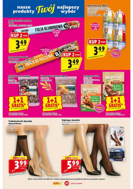 Prim Market - gazetka promocyjna Gazetka od czwartku 26.03 do środy 01.04 - strona 30