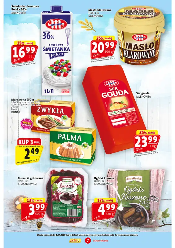 Prim Market - gazetka promocyjna Gazetka od czwartku 26.03 do środy 01.04 - strona 7