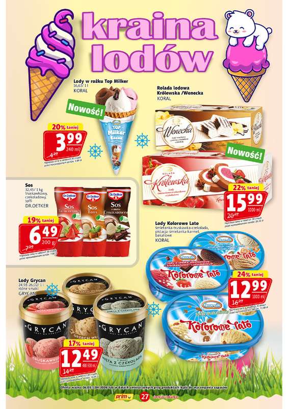 Prim Market - gazetka promocyjna Gazetka od czwartku 26.03 do środy 01.04 - strona 27