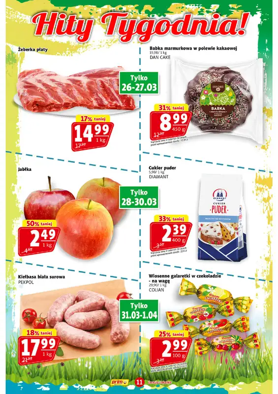 Prim Market - gazetka promocyjna Gazetka od czwartku 26.03 do środy 01.04 - strona 11