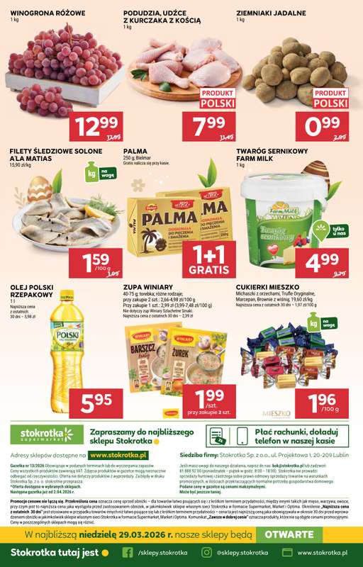 Stokrotka - gazetka promocyjna Gazetka Supermarket od czwartku 26.03 do środy 01.04 - strona 53
