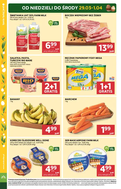 Stokrotka - gazetka promocyjna Gazetka Supermarket od czwartku 26.03 do środy 01.04 - strona 6