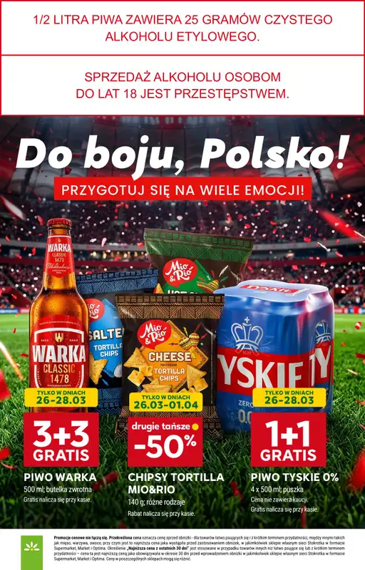 Stokrotka - gazetka promocyjna Gazetka Supermarket od czwartku 26.03 do środy 01.04 - strona 42