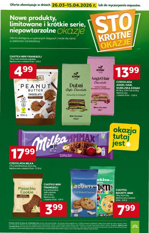 Stokrotka - gazetka promocyjna Gazetka Supermarket od czwartku 26.03 do środy 01.04 - strona 36
