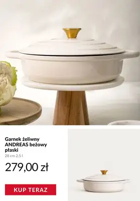 Homla - gazetka promocyjna Garnki i patelnie żeliwne od środy 25.03  - strona 4