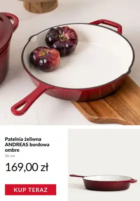 Homla - gazetka promocyjna Garnki i patelnie żeliwne od środy 25.03  - strona 5