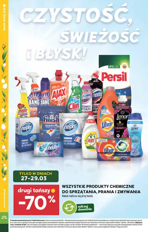 Stokrotka - gazetka promocyjna Gazetka Market od czwartku 26.03 do środy 01.04 - strona 44