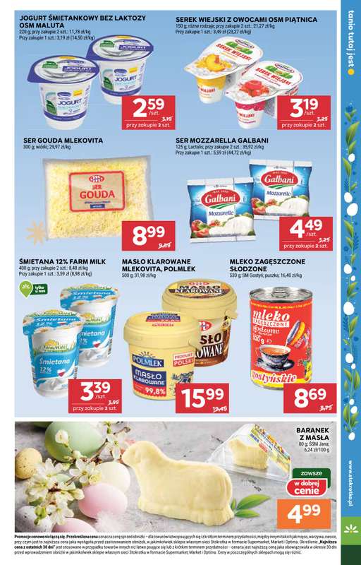 Stokrotka - gazetka promocyjna Gazetka Market od czwartku 26.03 do środy 01.04 - strona 9