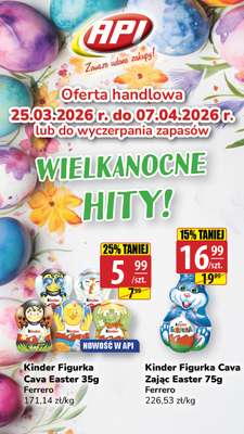 API Market - gazetka promocyjna Plakaty promocyjne od środy 25.03 do wtorku 07.04 - strona 22