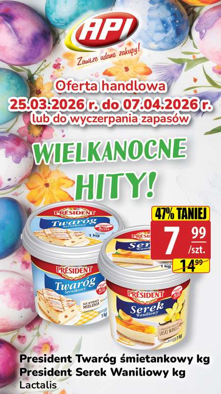 API Market - gazetka promocyjna Plakaty promocyjne od środy 25.03 do wtorku 07.04 - strona 10