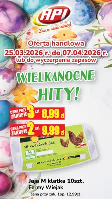 API Market - gazetka promocyjna Plakaty promocyjne od środy 25.03 do wtorku 07.04 - strona 6