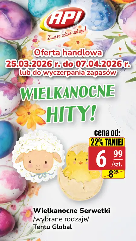 API Market - gazetka promocyjna Plakaty promocyjne od środy 25.03 do wtorku 07.04 - strona 27