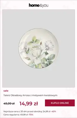 home&you - gazetka promocyjna SALE do 39,99 zł od środy 25.03 do czwartku 02.04 - strona 4