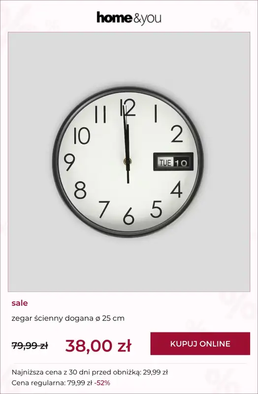 home&you - gazetka promocyjna SALE do 39,99 zł od środy 25.03 do czwartku 02.04 - strona 9