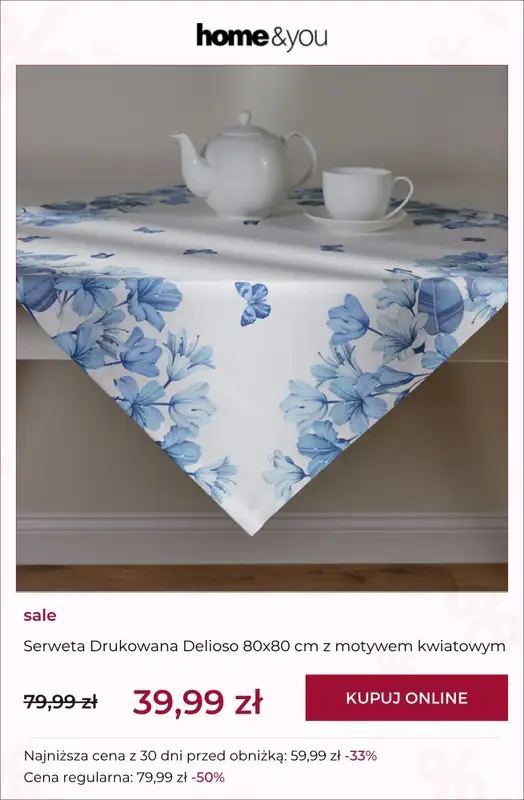 home&you - gazetka promocyjna SALE do 39,99 zł   - strona 3