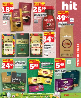 TOPAZ - gazetka promocyjna Superceny na Święta od czwartku, 02.04 od czwartku 02.04 do środy 08.04 - strona 23