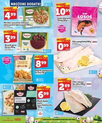 TOPAZ - gazetka promocyjna Superceny na Święta od czwartku, 02.04 od czwartku 02.04 do środy 08.04 - strona 14