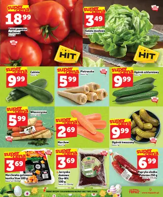 TOPAZ - gazetka promocyjna Superceny na Święta od czwartku, 02.04 od czwartku 02.04 do środy 08.04 - strona 9