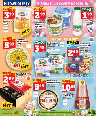 TOPAZ - gazetka promocyjna Superceny na Święta od czwartku, 02.04 od czwartku 02.04 do środy 08.04 - strona 16