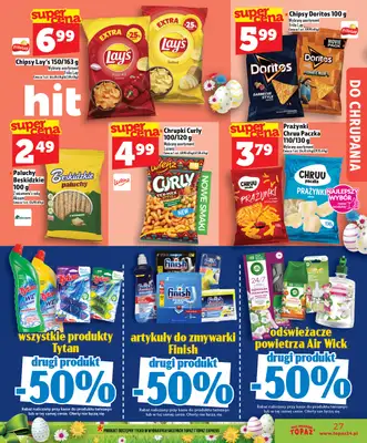 TOPAZ - gazetka promocyjna Superceny na Święta od czwartku, 02.04 od czwartku 02.04 do środy 08.04 - strona 27