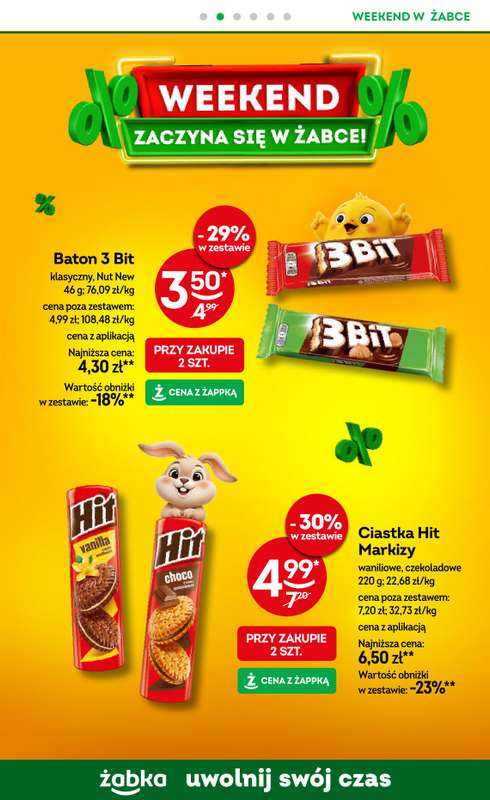 Żabka - gazetka promocyjna Gazetka weekendowa od piątku 27.03 do niedzieli 29.03 - strona 3