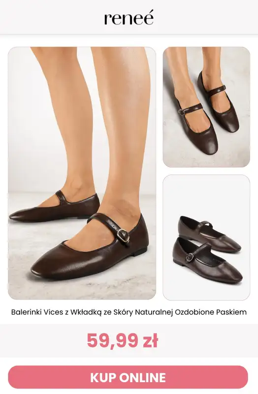 Renee - gazetka promocyjna Balerinki damskie od środy 25.03 do czwartku 02.04 - strona 9