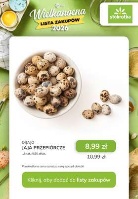 Stokrotka - gazetka promocyjna Wielkanocna Lista Zakupów w Stokrotce! od czwartku 26.03 do środy 01.04 - strona 12