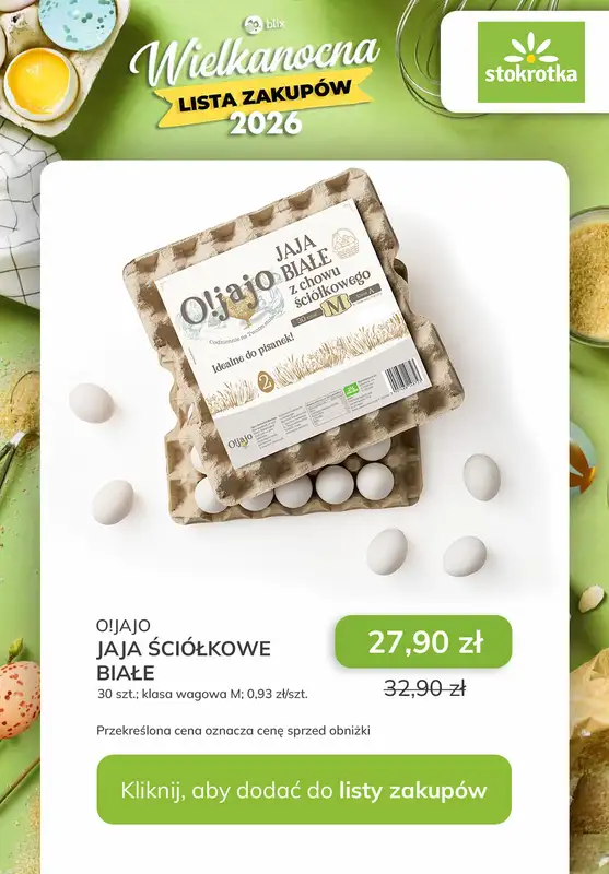 Stokrotka - gazetka promocyjna Wielkanocna Lista Zakupów w Stokrotce! od czwartku 26.03 do środy 01.04 - strona 4