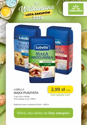 Stokrotka - gazetka promocyjna Wielkanocna Lista Zakupów w Stokrotce! od czwartku 26.03 do środy 01.04 - strona 5