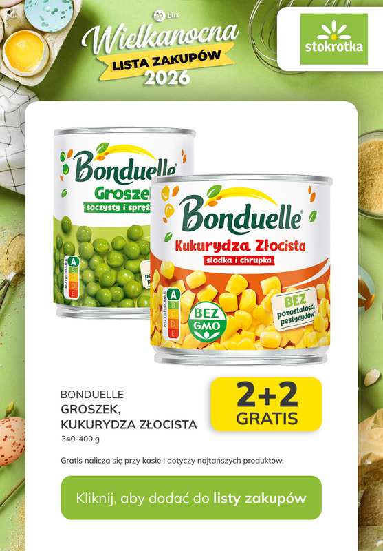 Stokrotka - gazetka promocyjna Wielkanocna Lista Zakupów w Stokrotce! od czwartku 26.03 do środy 01.04 - strona 6