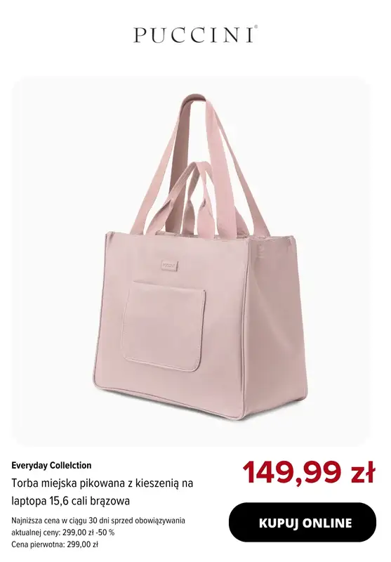 BEST SALE - gazetka promocyjna Puccini | dodatkowe -30% na wybrane produkty od środy 25.03 do wtorku 31.03 - strona 7